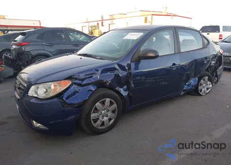 2007 Hyundai Elantra Gls/Limited/Se из США, поврежденный, VIN KMHDU46D57U227920